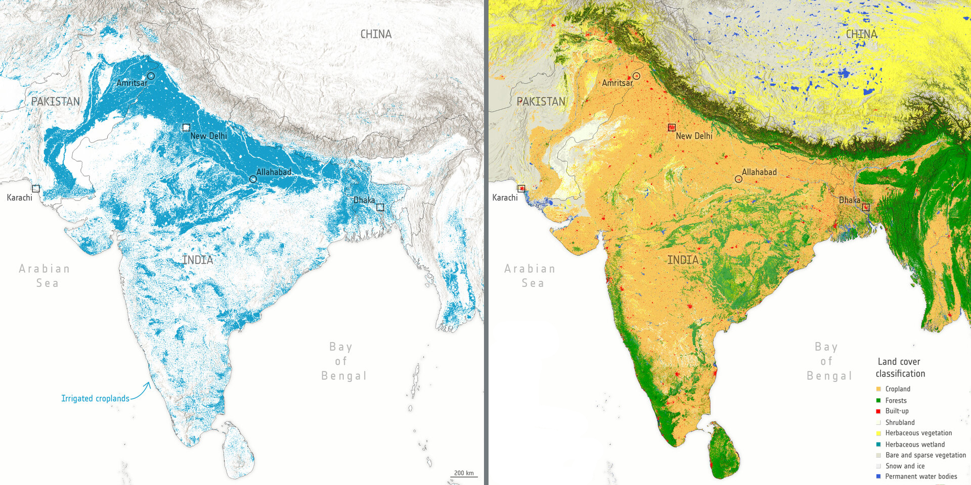 Satellites Unveil The Far Reaching Impact Of Irrigation Eo Science