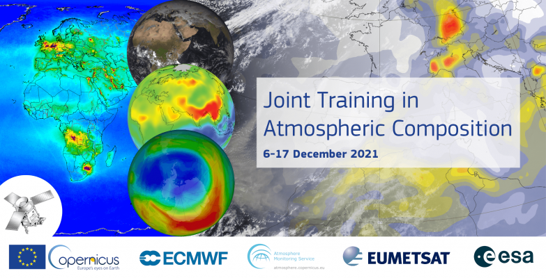 3rd EUMETSAT/ESA/ECMWF joint training in atmospheric composition